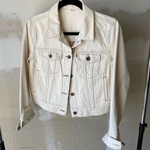 Toms white jean jacket